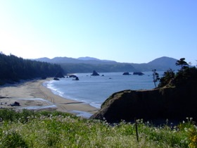 Battle Rock and Battle Rock Beach